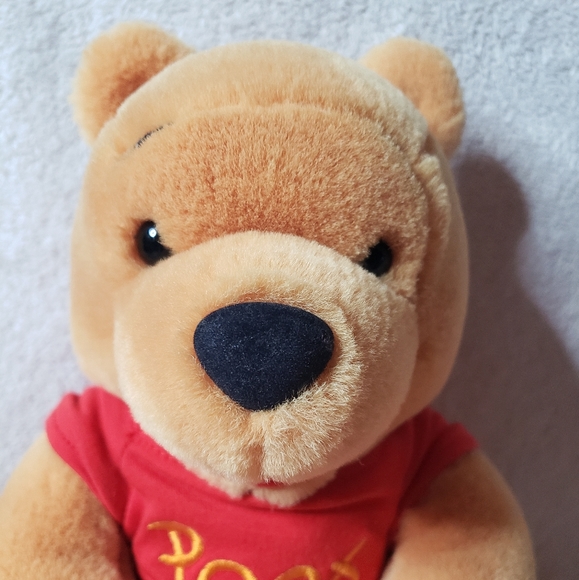 Disney Winnie the Pooh with Roses Valentine's Day Plush - Picture 3 of 6